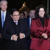 Le PM Pham Minh Chinh rencontre la princesse et la présidente du Sénat de Belgique