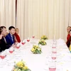 La vice-ministre des AE Le Thi Thu Hang reçoit la reine-mère du Bhoutan
