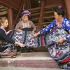 Préservation du tissage de brocart de l'ethnie Lao à Dien Bien