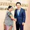 Inde et Laos fixent le processus de renforcement des relations bilatérales