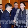 La présidente de l’Assemblée Nationale travaille avec le Groupe national gazo-pétrolier du Vietnam