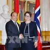 Entrevue entre le PM Nguyen Xuan Phuc et la présidente du Parlement norvégien