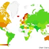 Le Vietnam se classe 90e dans le classement de l'indice du coût de la vie