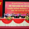 Séminaire scientifique sur la victoire de la Nationale 9-Sud du Laos
