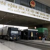 287 tonnes de produits agricoles exportés via le poste frontalier de Kim Thanh du 1er au 3 février