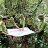 Aide américaine dans la formation des gardes forestiers du Vietnam
