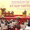 Le président de l'AN assiste à la 4e session du Conseil populaire de Phu Tho