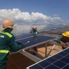 Le premier projet d’électricité solaire à Ninh Thuan raccordé au réseau national