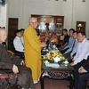 Naissance de Bouddha: Le président du CC du FPV formule les vœux aux bouddhistes de Quang Tri