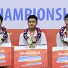 Trois candidats vietnamiens à la finale du concours mondial d’informatique bureautique