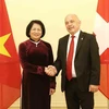 Entrevue entre la vice-présidente vietnamienne et le président de la Confédération suisse