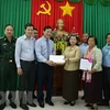 La vice-Première ministre cambodgienne au chevet des sinistrés du Centre