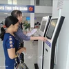 Автомат по выдаче номерков в Центре госуслуг провинции Тиенжанг. (Фото: ВИА)