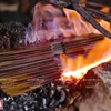 Важнейшим этапом кузнечного дела в Даши является нагревание стали. (Фото: ИЖВ)