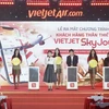 ​Руководство Vietjet проводит официальную церемонию запуска программы лояльности Vietjet SkyJoy. (Фото: Vietjetair.com)