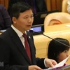 Выступает Постоянный представитель Вьетнама при ООН Данг Динь Куи. (Фото: Хоай Тхань /ВИА)