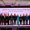министры иностранных дел АСЕАН-Новой Зеландии фотографируются вместео. Фото: Хыу Киен (ВИА)