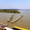 Река Меконг в регионе Золотого треугольника Таиланда, Лаоса и Мьянмы. (Фото: Хунг Во / Вьетнам +) 