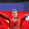 Хоанг Тхи Зуен продолжила свой серию удач и после 30-х Игр ЮВА (SEA Games) в Филлипинах, (Фото: Vietnam+)