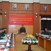 Генерал Нго Суан Лить выступает на совещании. (Источник: mod.gov.vn)