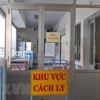 Карантинная зона для занаженных коронавирусом в больнице по тропическим болезням города Хошимин. (Фото: Динь Ханг/ВИА)