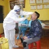 Тестирование на COVID-19 в Мелинь, Ханой (Фото: ВИА)