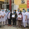 Сообщается, что последние три пациента с COVID-19 в больнице в северной провинции Ханам полностью выздоровели (Фото: ВИА)
