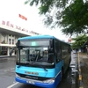 Автобус на автобусной станции Залам в Ханое 23 апреля (Фото: ВИА)