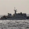 Китайский корабль Haijian 8002 во время патрулирования вблизи спорных островов с Японией. (Фото: AFP / ВИА)