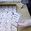 Отечественный препарат "Авифавир" для лечения COVID-19. (Фото: РИА Новости)