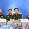 Министр обороны Вьетнама генерал Нго Суан Лить (второй справа) выступает на совещании старших должностных лиц по вопросам обороны АСЕАН (ADSOM+) 7 июля (фото: ВИА)
