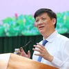 В качестве исполняющего обязанности министра здравоохранения назначен постоянный заместитель министра здравоохранения Нгуен Тхань Лонг (фото: ВИА)