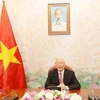 Генеральный секретар ЦК КПВ и президент страны Нгуен Фу Чонг (Фото: ВИА)