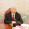 Генеральный секретарь ЦК КПВ и президент СРВ Нгуен Фу Чонг (Фото: ВИА)