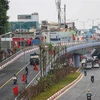 Эстакада Анзыонг-Тханьниен в районе Тайхо - один из 8 крупных транспортных проектов, направленных на уменьшение заторов в Ханое (Фото: ВИА)