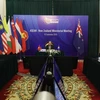 Встреча министров стран АСЕАН и Новой Зеландии прошла в режиме онлайн в рамках 53-й встречи министров стран АСЕАН (AMM-53) и связанных с ней встреч. (Фото: ВИА)