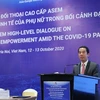 Заместитель министра иностранных дел То Ань Зунг выступает на диалоге (Фото: ВИА)