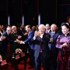 Генеральный секретарь ЦК КПВ и президент страны Нгуен Фу Чонг принял участие на церемонии 18 ноября (Фото: ВИА)