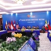 Участники 14-го совещания министров обороны стран АСЕАН (ADMM) (Фото: ВИА)