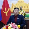 Глава Комиссии по внешним связям Центрального комитета Народно-революционной партии Лаоса Сунтон Саячак. (Фото: ВИА)