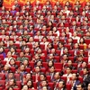 Делегаты XIII всевьетнамского съезда КПВ (Фото: ВИА)