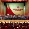 Члены новоизбранного Центрального комитета партии дебютируют в последний день XIII всевьетнамского съезда КПВ 1 февраля (Фото: ВИА)