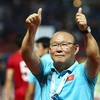Главный тренер мужской сборной по футболу Пак Ханг Сео (Фото: ВИА)