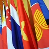 Флаги АСЕАН и ее стран -членов (Источник: AFP) 