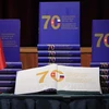Презентация книги «70 лет славному пути отношений между Вьетнамом и Россией». (Фото: ВИА)
