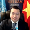 Посол Фам Хай Ань, заместитель главы вьетнамской делегации в ООН. (Фото: ВИА)