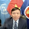 Посол Вьетнама при ООН Данг Динь Куи. (Фото: ВИА)