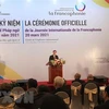 Заместитель министра иностранных дел Данг Хоанг Зунг выступает на мероприятии (Фото: ВИА) 