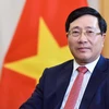 Министр иностранных дел Вьетнама Фам Бинь Минь. (Фото: ВИА)