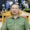 Министр общественной безопасности генерал То Лам в интервью Вьетнамскому информационному агентству (Фото: ВИА)